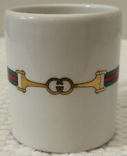 Vintage 1980s Gucci Horse Bit Italy Porcelain Coffee Cup Mug picture
