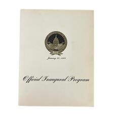 Richard Nixon President Official Inaugural Program January 20,1969  picture