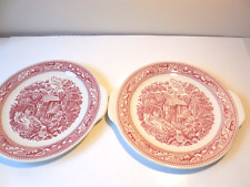 Royal China - Memory Lane - Chop - Cake Platter 11.5 x 10.5 - 2 of Them picture