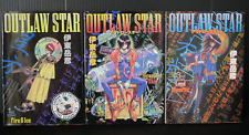 SHOHAN OOP: Takehiko Ito manga LOT: Outlaw Star vol.1~3 Complete A Set (Damage) picture