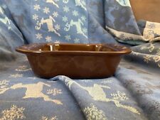 Longaberger Woven Traditions 8x8 Baking Dish - Chocolate picture