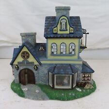 PartyLite Tea Light House Old World Village Candle Shoppe #1 Figure Inside READ picture