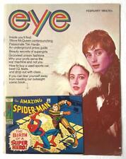 Eye Magazine Feb 1969 w/ Mini Amazing Spiderman Attached to Cover + R Crumb Art picture