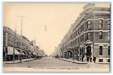 c1910's Second Street Business District Hastings Nebraska NE Unposted Postcard picture