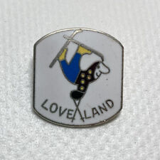 Vintage LOVELAND Colorado Ski Pin Collectible Silver Tone Metal Enamel, E67 picture
