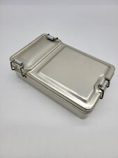 Vintage Japan Airlines Aluminum Lunch Box picture