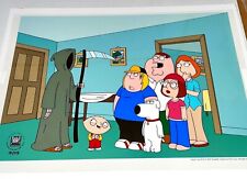 Family Guy Cel Death Is A Bitch Hand Painted Limited Edition Very Rare Cell picture