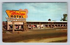 Phoenix AZ- Arizona, Flamingo Hotel, Advertisement, Antique, Vintage Postcard picture