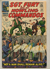 SGT. Fury And His Howling Commandos #28 VG/FN Marvel Comics SA picture
