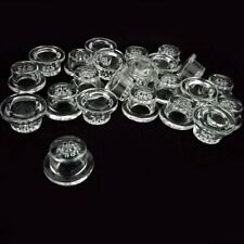 20Pcs 9Holes Glass Bowl Replacing For Silicone Smoking Pipe Cigarette Accessorie picture