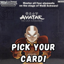 Weiss Schwarz - Avatar The Last Airbender Complete Base Set - Choose your Card picture