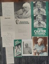 Ms. Lillian Carter Lot Of Signed Materials Jimmy’s Mother RARE picture