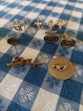 Vintage Ford And Ford Mustang Lapel Hat pin Cufflink Lot picture