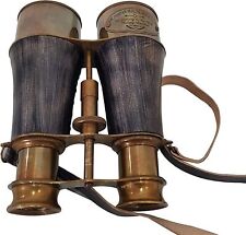 6 inches Antique Brass Victorian Marine Binoculars, Handmade Vintage Gift Decor picture