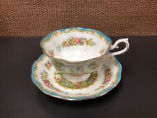 Royal Albert Chelsea Bird Tea Cup and Saucer Bone China - England picture
