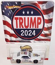 '67 CHEVY CAMARO Custom Hot Wheels Car Donald Trump 2024 MAGA Series w/ RR * picture