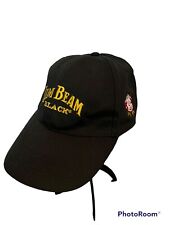 JIM BEAM BASEBALL HAT CAP BLACK & GOLD EMBROIDERED JIM BEAM - Adjustable picture