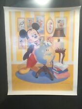 MICKEY MOUSE 60th ANNIVERSARY PORTRAIT SIGNED BY JOHN HENCH LE 4200 25