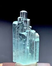 79 Carat Aquamarine Crystal with Schorl from Shigar  Pakistan picture