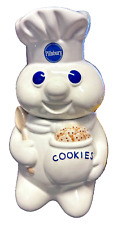 1998 pillsbury dough boy cookie jar that makes noise good condition picture