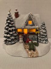 Thomas Kinkade's Hero's Welcome By Teleflora 2020 Christmas Village Cottage picture