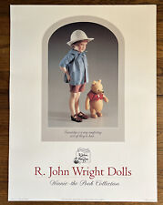 R. John Wright Dolls Winnie The Pooh Collection Poster. Mint picture