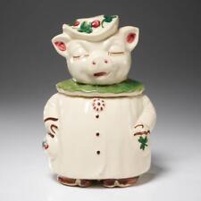 Winnie Clover Pig Shamrock Shawnee Pottery Ceramic Cookie Jar 11.25