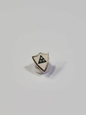 Kappa Delta Pledge Lapel Pin Social Sorority 3 Stars in Triangle on White Shield picture