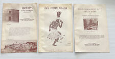 Vintage California Parks Pamphlets Fort Ross State Indian Museum Gold Discovery picture