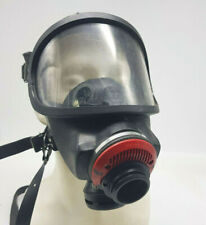 AUER  Black USED  rubber airsoft funy gift masquerade, firefighter mask used picture