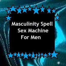 Masculinity Spell, Drive Women Crazy, Sex Machine, For Men - Pagan Magick picture