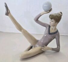 Vintage 1985 Lladro Daisa #5232 (Spain) Gymnast W Balancing Ball picture