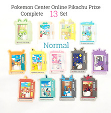 Pokemon Center Online Sticker/Normal Complete Set of 13/Gengar/Pikachu/Charizard picture