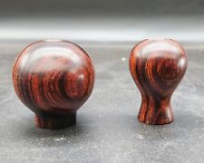 Custom Exotic Cocobolo Wood Knobs for Lie Nielsen No 9 Miter Plane picture