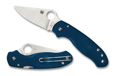 Spyderco Knives Para 3 Lightweight Cobalt Blue FRN SPY27 Stainless C223PCBL picture