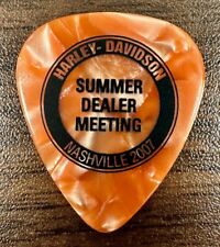 RARE Harley-Davidson Summer Dealer Meeting Guitar Pick Nashville 2007 picture