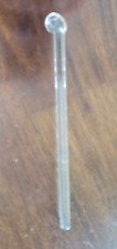 Vintage Glass Pharmacy Chemistry Spoon- Salt Spoon picture