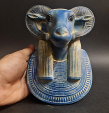 Rare Ancient Egyptian Antiquities Egyptian Head Of Khnum Figure Egyptian BC picture