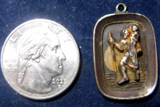 Vintage Sterling Silver St Christopher Medal picture