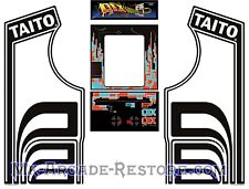 Qix Taito Side Art Arcade Cabinet Artwork Kit Graphics Decals Print picture