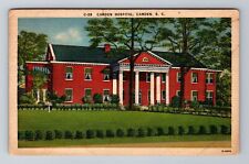 Camden SC-South Carolina, Camden Hospital, Antique, Vintage c1954 Postcard picture