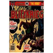 Blitzkrieg (1976 series) #5 in Very Fine minus condition. DC comics [f| picture