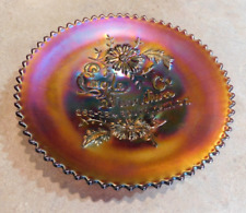 Northwood Glass Eagle Furniture Co. advertising carnival plate picture