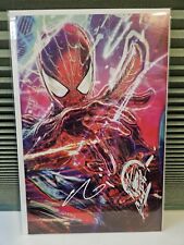 Amazing Spider-Man #19 Virgin Variant Venom Remarque John Giang Signed w/ COA picture