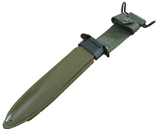 SCABBARD SHEATH Like M8M8A1 fits M4M5M6M7 US FIXED BLADE BAYONT KNIFE picture