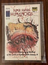 Fishtales Comic Super Shark Humanoids Issue #1 Signed By Michael & Brandt Peters picture