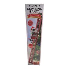 Mr Christmas Super Climbing Black Santa 43