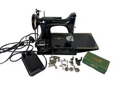 1951 Singer 221 Featherweight Sewing Machine plus extra's.  Beautiful Machine picture
