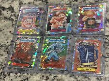 2021 Garbage Pail Kids Chrome Silver Prism Cards. 6 Cards. Fresh Pack Break. picture
