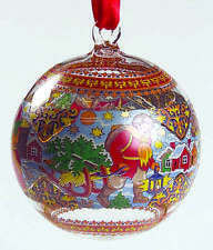 Hutschenreuther Annual Crystal Christmas Ball Russia - Boxed 10252823 picture